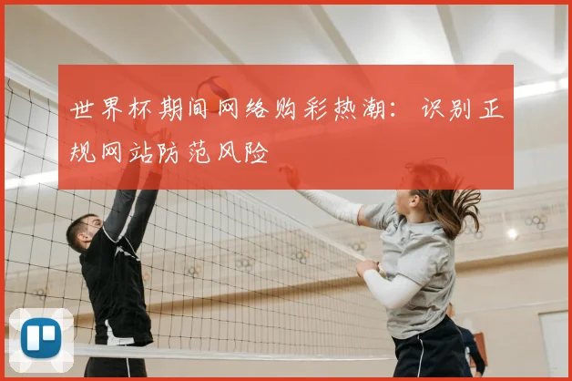 世界杯期间网络购彩热潮:识别正规网站防范风险